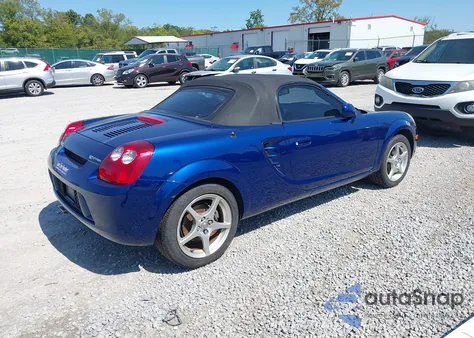 2005 Toyota Mr2 Spyder from USA, damaged, VIN JTDFR320450071711